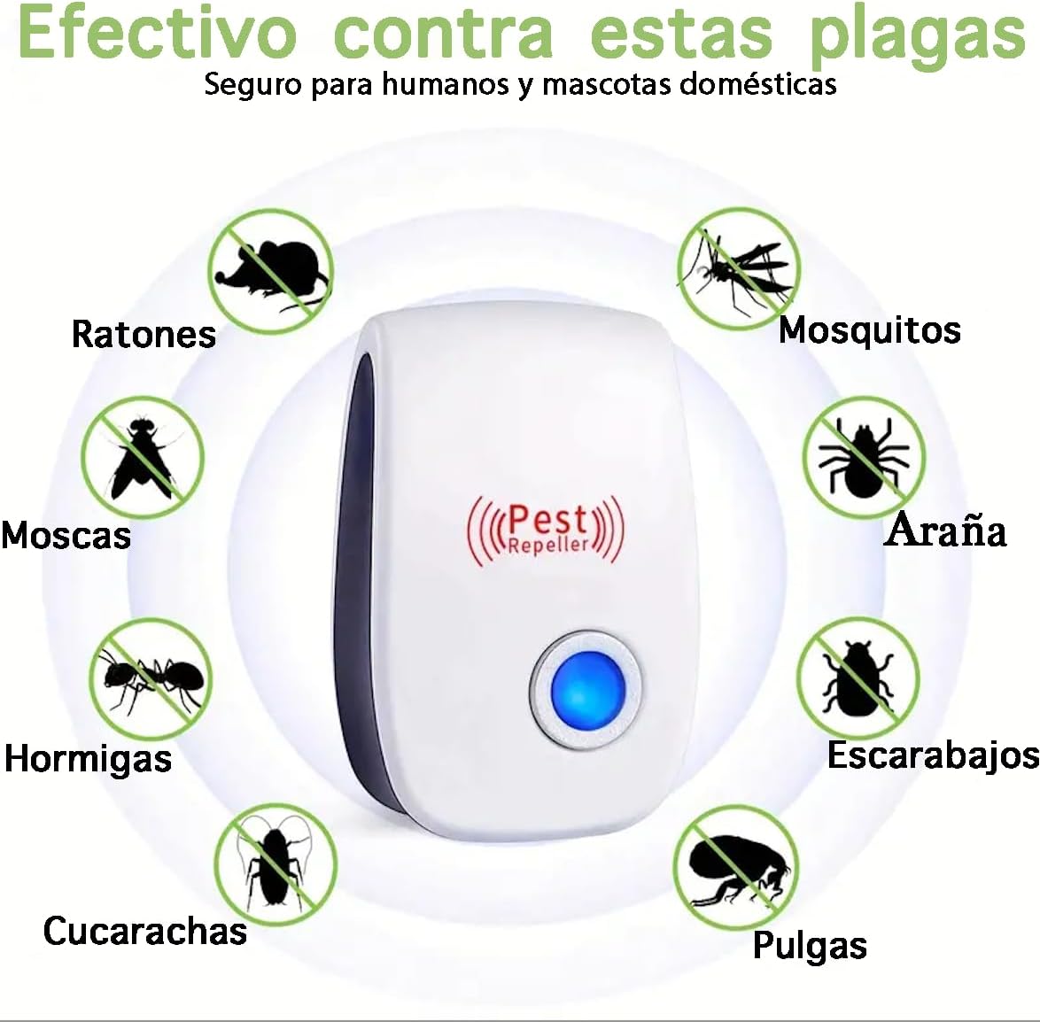 Repelente Ultrasónico para Mosquitos