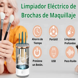 Limpiador Eléctrico de Brochas de Maquillaje